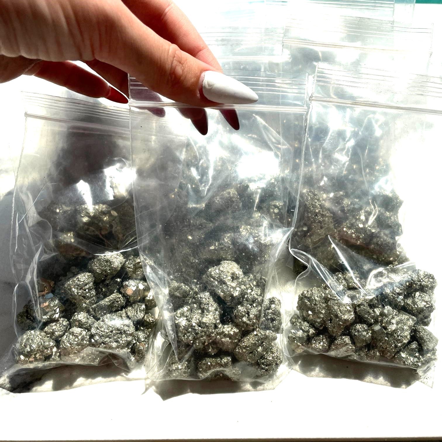 Pyrite Cluster-Mini- 100g(10-15pc) Pyrite Cluster-Mini- 100g(10-15pc)